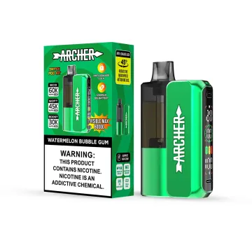Watermelon Bubble Gum | Vapmod Arhcher Visible Max 60K Kit - Replaceable Pod Vape