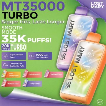 Lost Mary MT35000 Turbo 35K Disposable Vape 5%