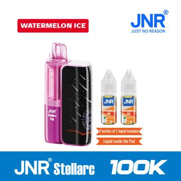 Watermelon Ice | JNR Stellarc 100K Puffs Kit - Refillable & Replaceable Pod Vape