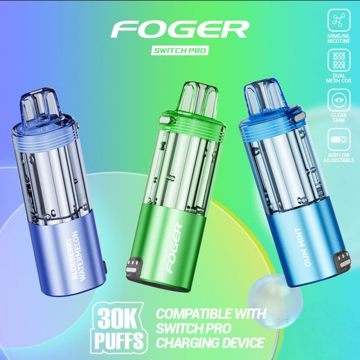Foger Switch Pro 30K Disposable Pod 5%: Complete Review